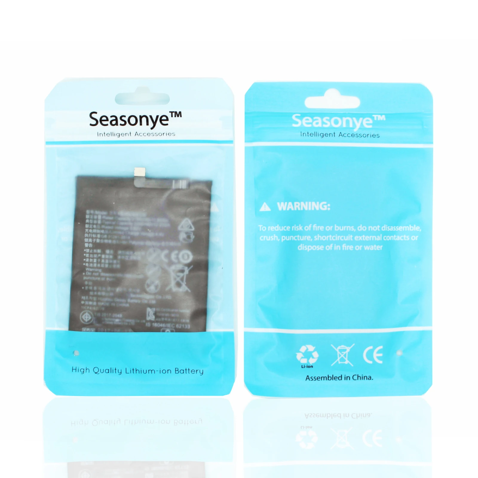 Seasonye 3100mAh / 11.85Wh HB386280ECW Замена телефона Li-Polymer аккумулятор для Huawei honor 9 P10 VTR-AL00 Ascend 5 1