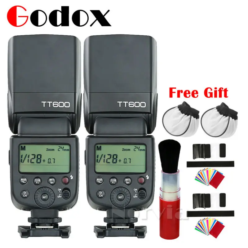 Godox Thinklite TT600 2 4G Беспроводной GN60 Master Slave Камера Вспышка Speedlite для Canon Nikon Pentax Olympus