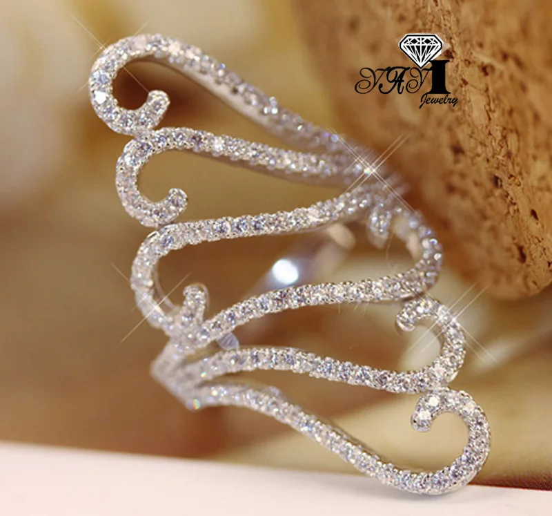 Ювелирные изделия YaYI Модная Новое поступление Принцесса вырезанное 2.6CT серебро