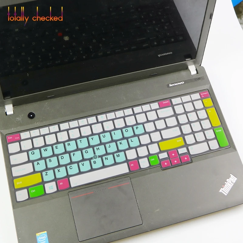 Силиконовая клавиатура для ноутбука L580 15 ''для lenovo ThinkPad T590 E590 P51S P52S E580 T570 T580 15,6 дюймов