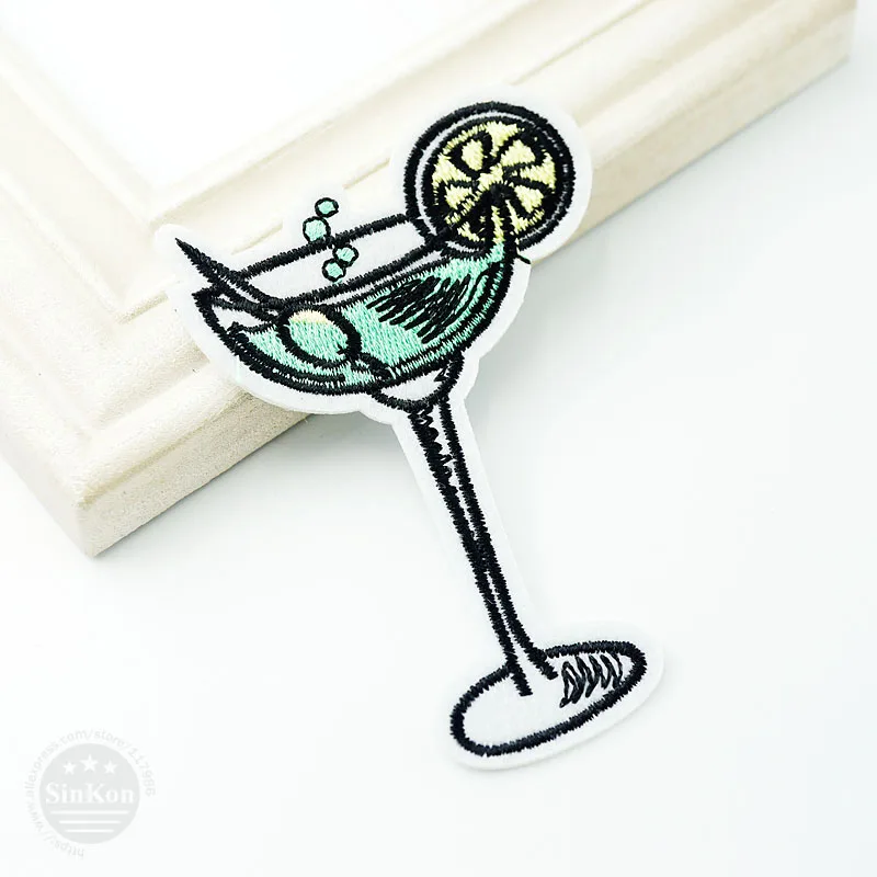 Значки для одежды сделай сам Коктейльные (Размер: 7 1x9 0 см) нашивки украшения