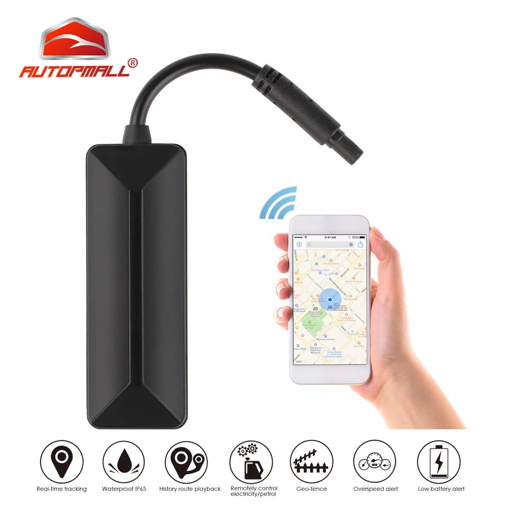Автомобильный GPS трекер LK710 2G GSM водонепроницаемый 9 100 в|gps gsm locator|tracking devicereal time