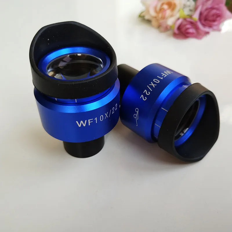Круто! WF10X 22 мм синий корпус зум регулируемый высокий окуляр фотообъектив 23 2 с