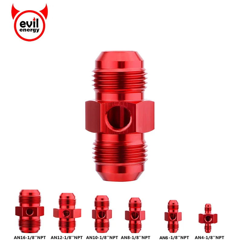 Evil energy алюминиевый датчик давления топлива адаптер 6AN папа с 1/8 &quotNPT порт AN4 AN6 AN8 AN10