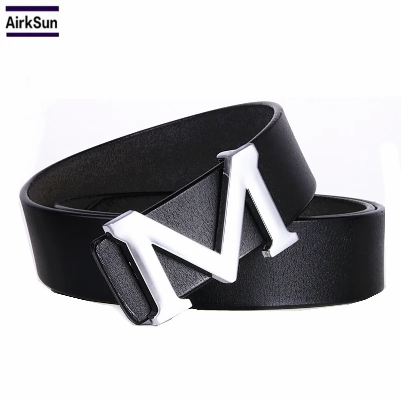 Мужские дизайнерские ремни высококачественные мужские с пряжкой M роскошные для