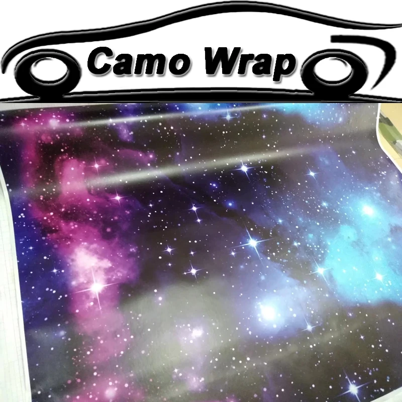 ORINO Stickerbomb Galaxy Глянцевая Обертка пленка Sky Starry Виниловая для мотоцикла автомобиля