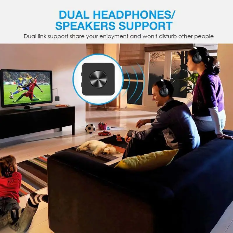 2 в 1 Bluetooth передатчик приемник Aptx низкая задержка беспроводной аудио адаптер CSR8675