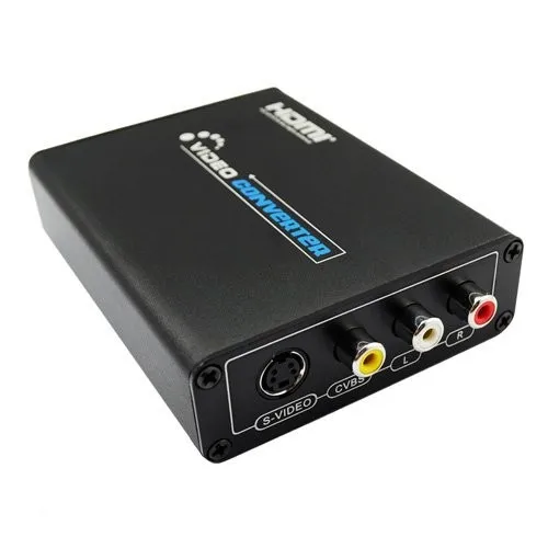 HDMI to AV S-Video CVBS Video Converter HD 3RCA PAL/NTSC Switch SVIDEO+S VIDEO Switcher Adaptor for TV PC |