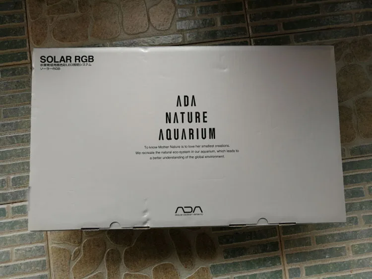 ADA Солнечная RGB Светодиодная лампа для роста растений аквариума светодиодный светильник Япония ADA fish tank