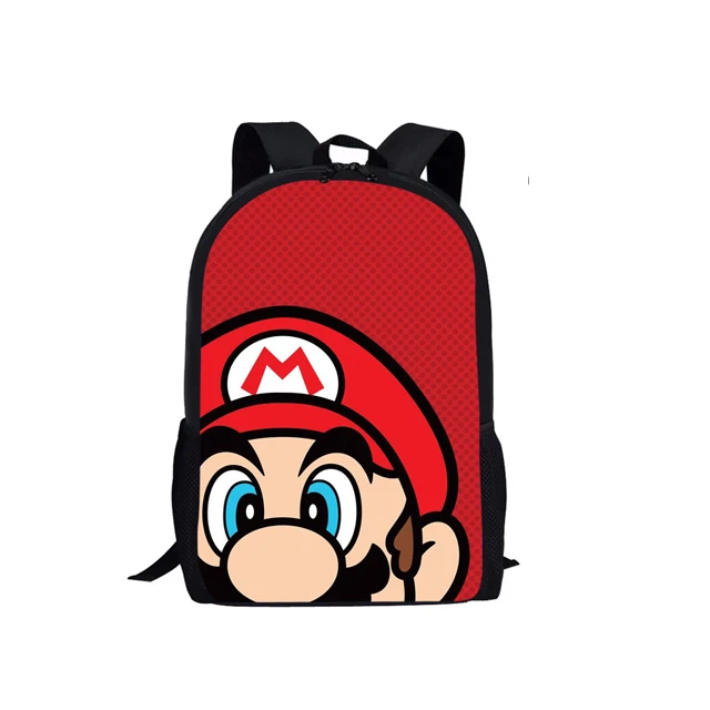 HMC1442C Coloranimal Cool Anime Japan Style Set School Backpack Super Mario Bros School Bag for Girl Boy Bookbag Junior Teenager Backpack - Цвет: HMC1442C
