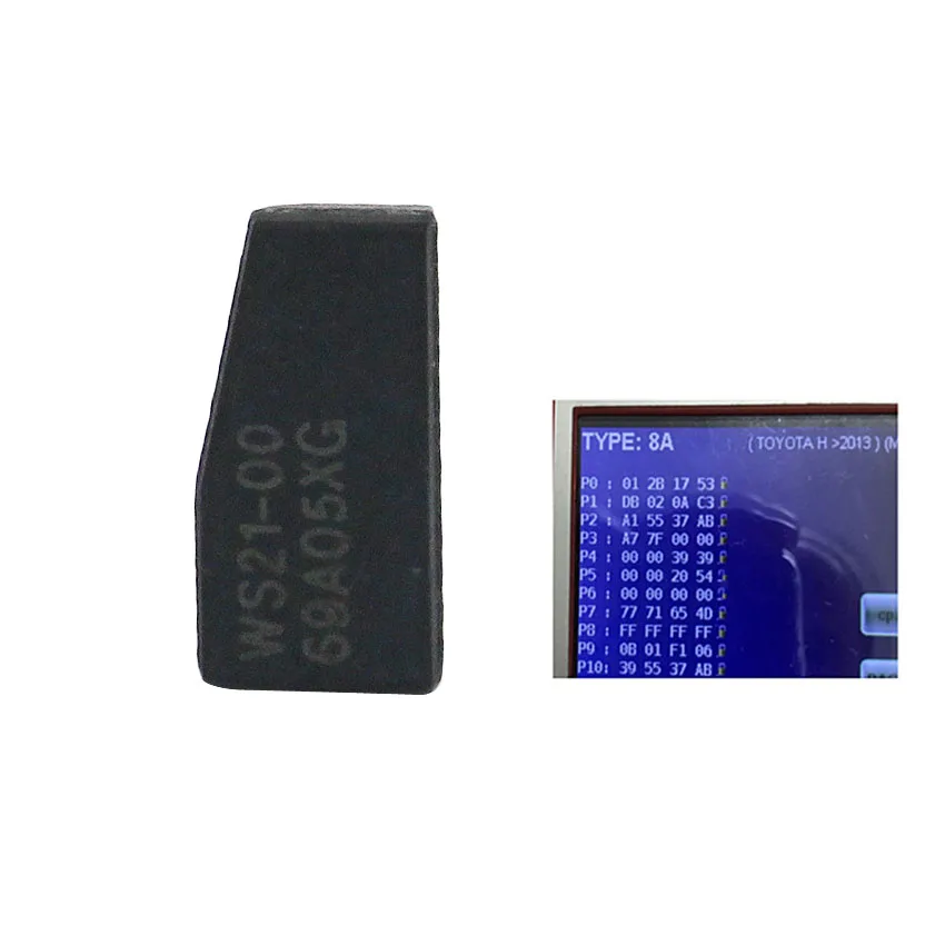 KEYECU 10pcs H (8A) Chip 128 Bit Car Key Blank for Toyota Rav4 Highlander Camry Corolla Sienna Sequoia | Автомобили и мотоциклы