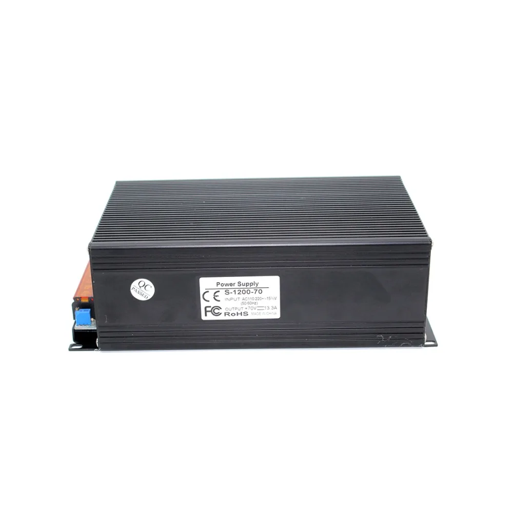 Универсальный DC70V 17.1A 1200W Переключатель источник питания Трансформатор 110 220V AC к DC