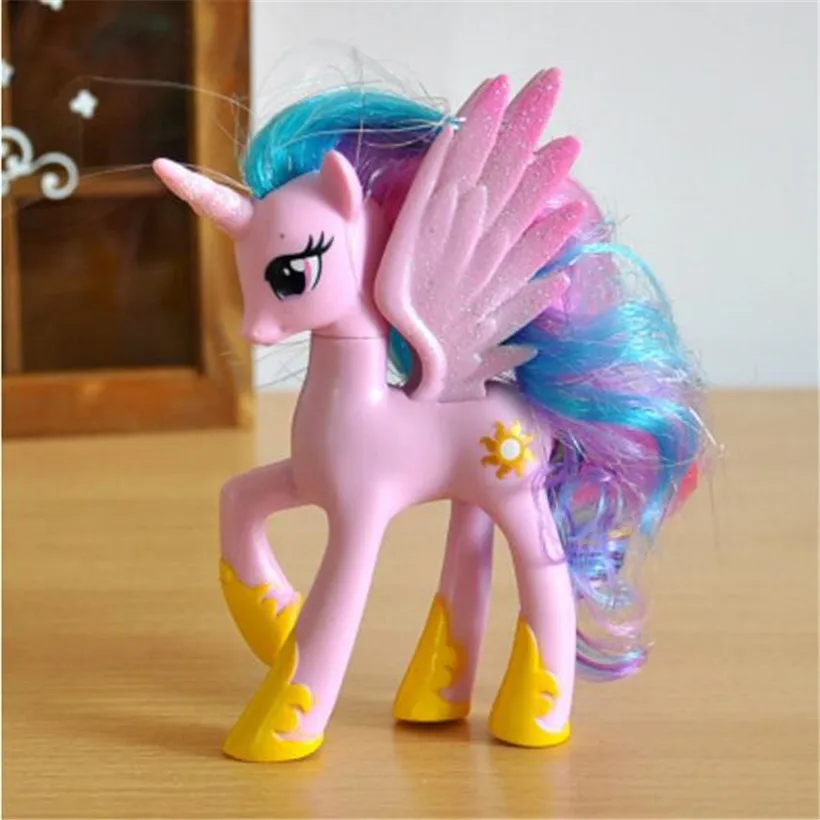 Lps Pet Shop 14 см Kawaii принцесса девочки Единорог ПВХ кукла аниме фильм фигурка игрушки
