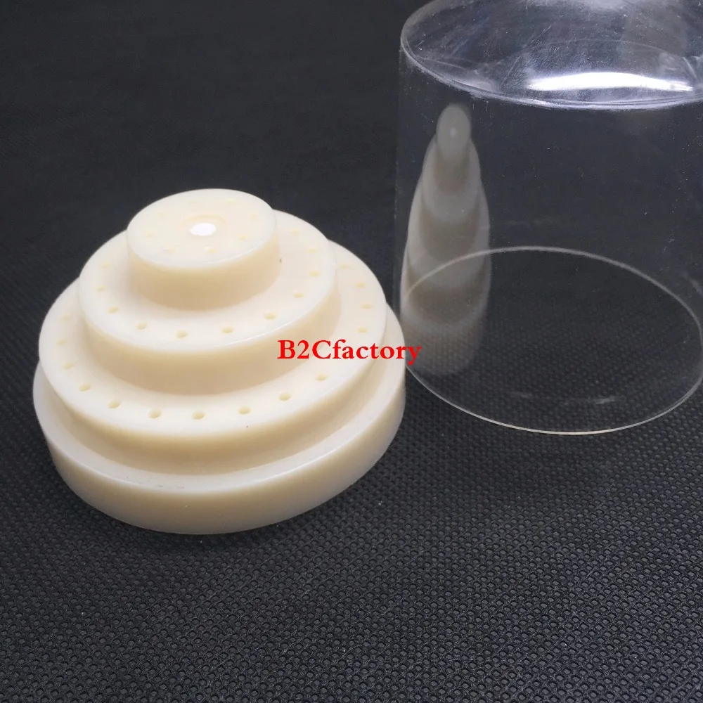 1 шт. 48 отверстий стоматологический пластиковый блок + 2 коробки/20 Вольфрамовая