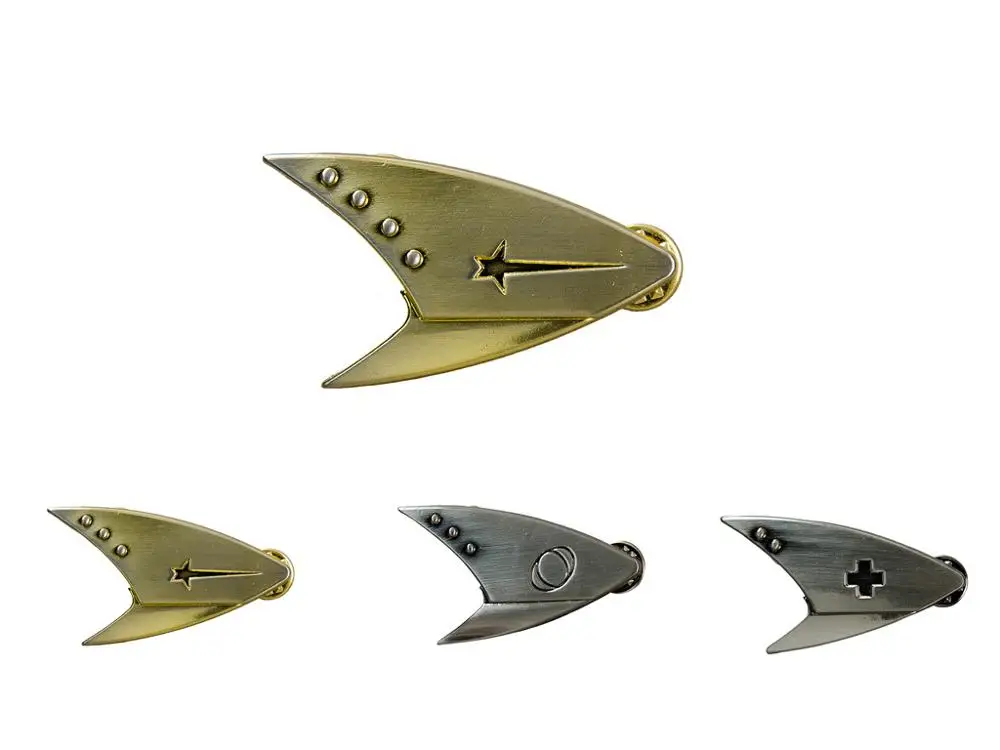 Звезда Косплэй значок трека Pip Pin Insignia брошь команды медицинский науки металла