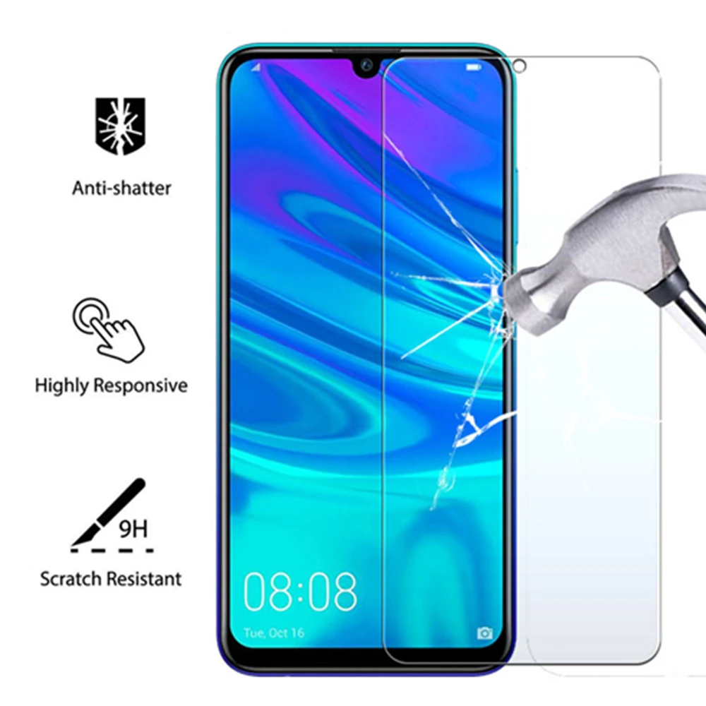 Закаленное стекло для Huawei P Smart Защита экрана 2019 p smart Plus 9h защитная стеклянная