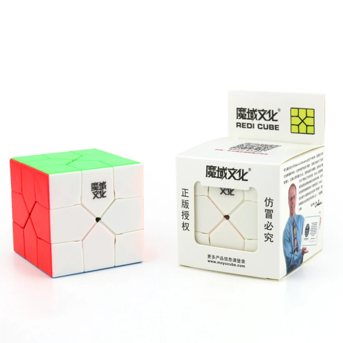 MoYu YJ8253 Redi Cube профессиональный дизайн Anomaly 3x3 волшебный куб пазл игрушки для