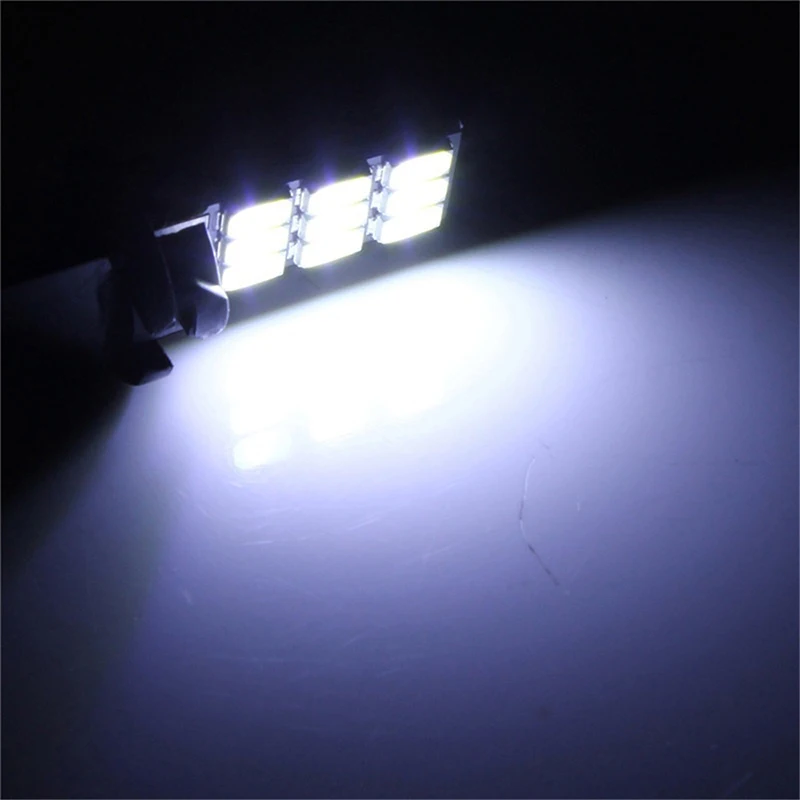 QCDIN 2 шт. сигнальная лампа T10 9 SMD 5630 светильник CANBUS безошибочный автомобильный