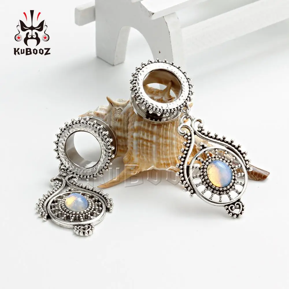 Серьги для пирсинга KUBOOZ серьги из нержавеющей стали с тоннелями украшения тела