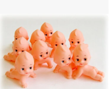 2 шт./партия кукла-ангел пластиковая для свадьбы 5 см стоящая ползания молитвенная