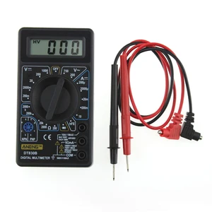DT838 DT830B Digital Multimeter Tester Voltmeter Measuring Current Resistance Temperature Meter ACDC Ammeter Test Lead Probe