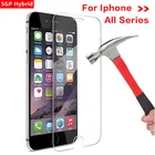 Защитное стекло для Iphone 7 Plus, Защитное стекло для X 8 6 Plus 7 plus 8plus 6 plus 5 4 10, закаленное стекло, Защитная пленка для экрана