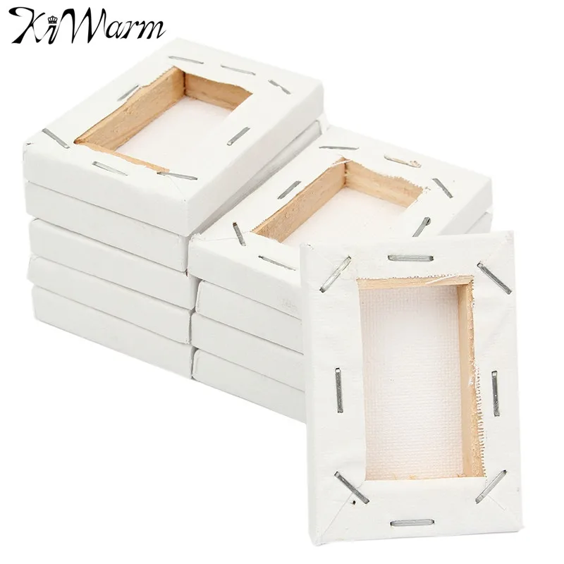 10 шт. растягивающиеся Мини художественные доски для рисования на холсте 5x7