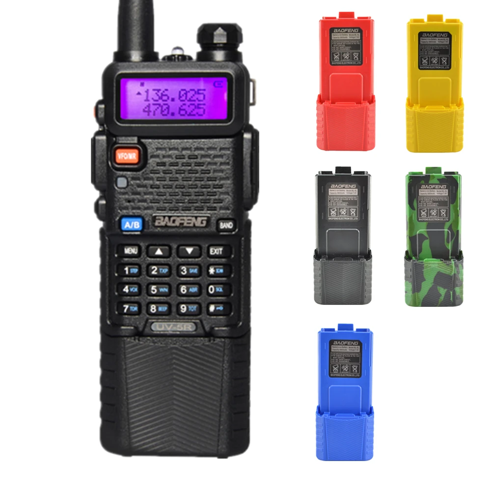 Оригинальный аккумулятор BAOFENG UV 5R BL 5L 7 4 В 3800 мА/ч литий ионный большой емкости