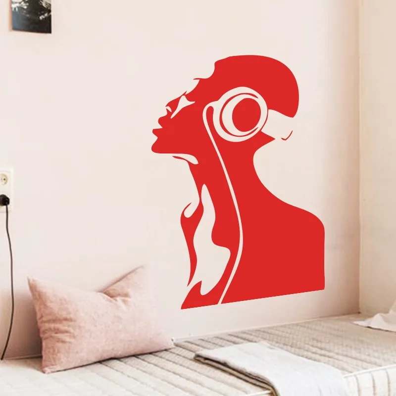 Художественный дизайн недорогое виниловое украшение для дома музыкальная