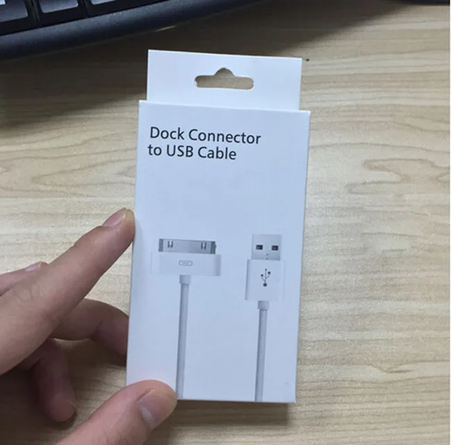 Распродажа! 100 шт./лот пустые розничные бумажные коробки для 30 контактов iPhone 4 4s ipod