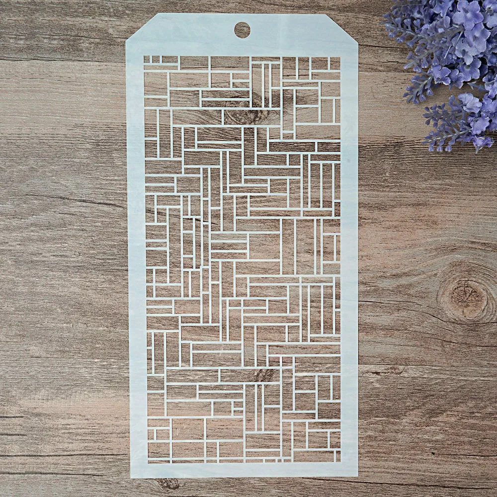 ST122491 12*24 см DIY ремесло Многослойные трафареты для стен Живопись штампованная для скрапбукинга штампы альбом декоративное тиснение бумажные карты - Цвет: ST122491