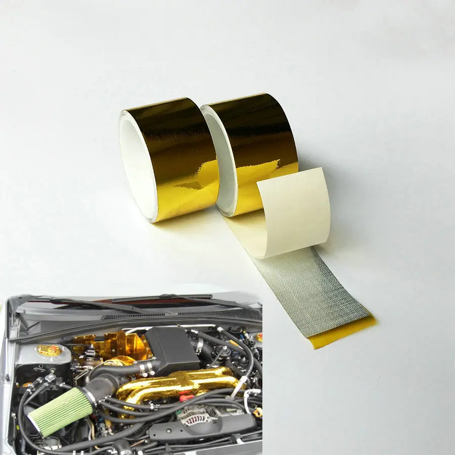 Золотая лента отражающая теплозащита двигателя 2 ''x 15''|shield|shield engine |