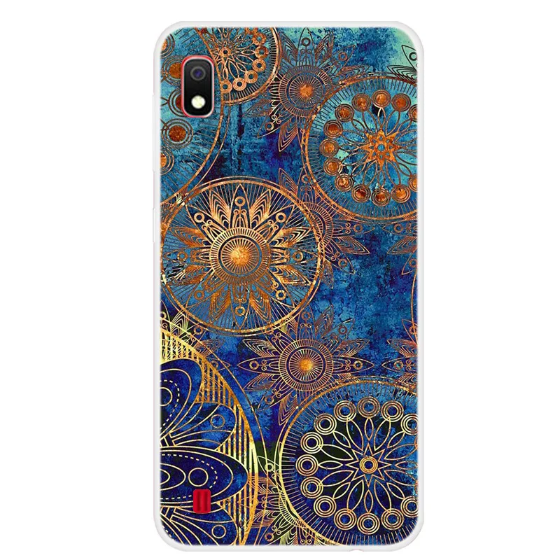 Color Cartoon Design Case For Samsung Galaxy A10 Painted Phone Soft Silicone Full Back Cover | Мобильные телефоны и
