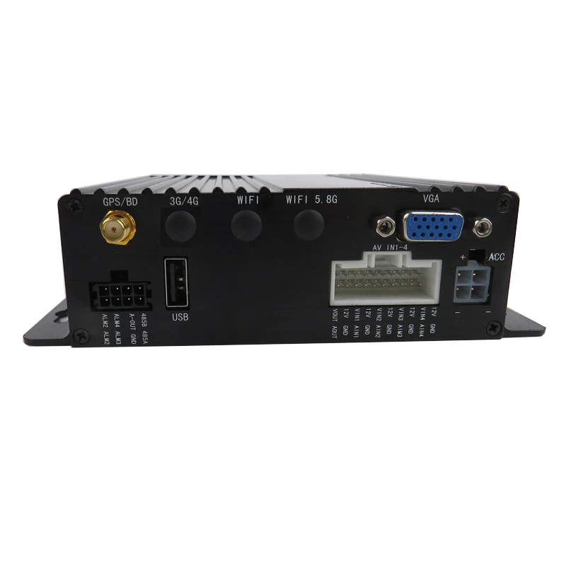 Бесплатная доставка 4 канала gps трек 1080 P AHD 256 ГБ SD Видеорегистраторы для