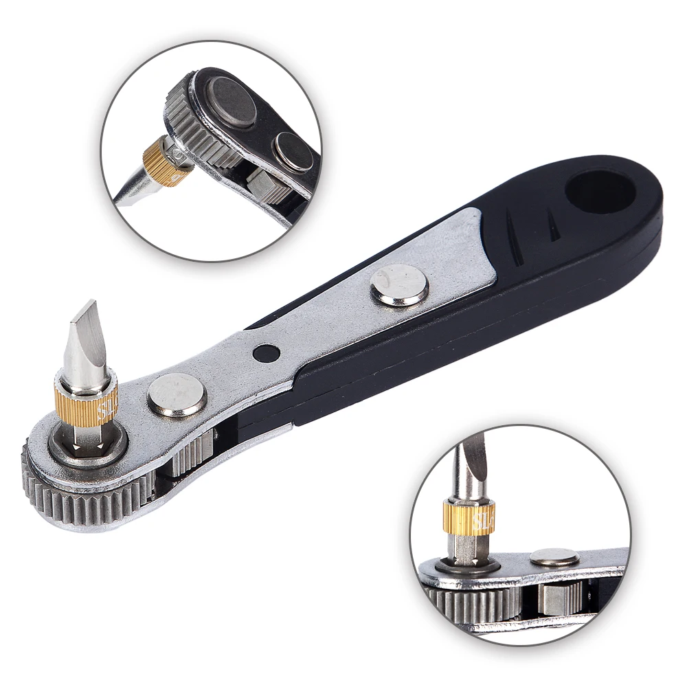 19 шт. Портативный Магнитная ключ S2 отвертки биты 1/4 &quothex хвостовик с philips слот