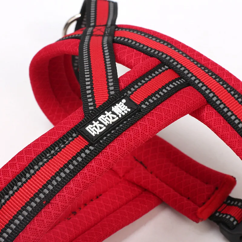 Adjustable No Pull Pet Dog Harness Vest Large Soft Breathable Walk Nylon Reflective For Medium Dogs | Дом и сад