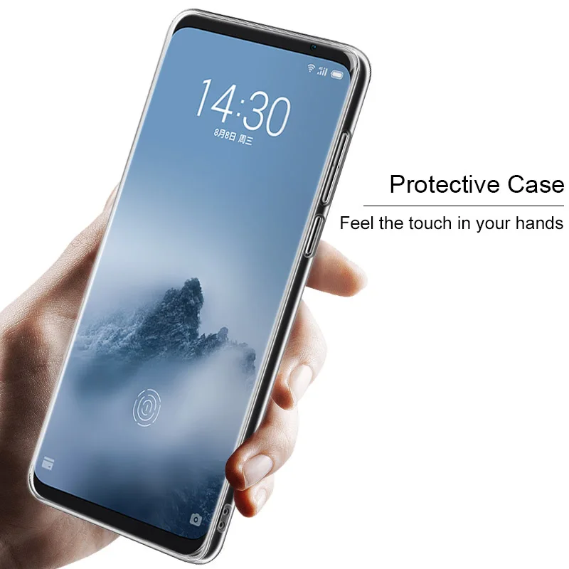 Imak Air кристально прозрачный чехол для Meizu 16th Plus 16 X Жесткий пластиковый Чехол