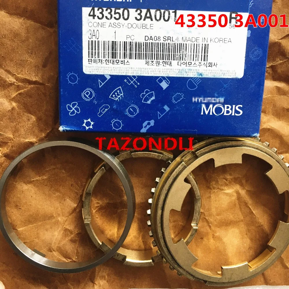 Подлинная и новая конусная сборка-двойная 43350-3A001 43350 3A001 433503A001 |