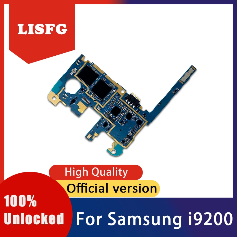 Полностью работающая бывшая в использовании разблокированная для Samsung Galaxy Mega 6.3 i9200 с операционной системой Android для платы логики материнской платы.