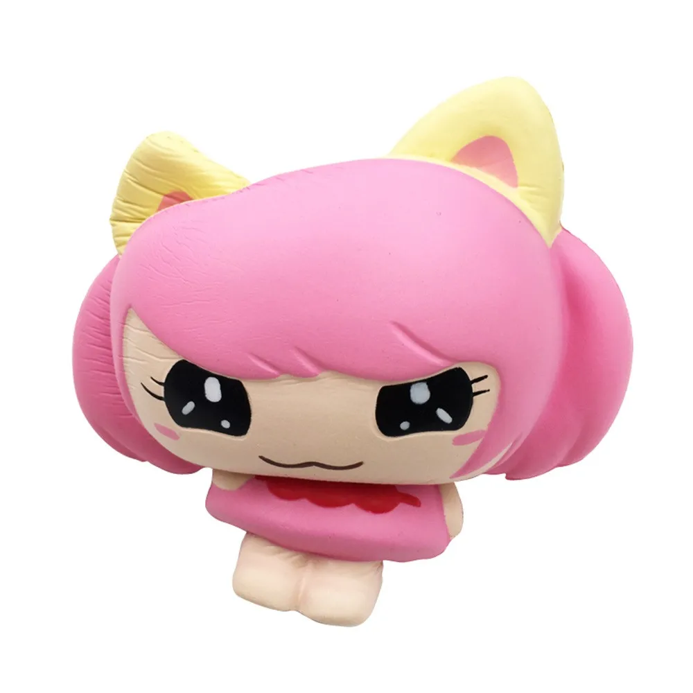 Мягкие игрушки Kawaii рождественские розовые Игрушки для маленьких девочек