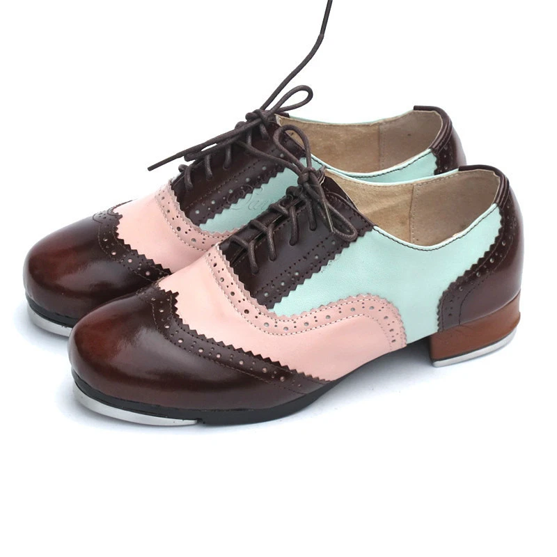 Танцевальная обувь из 100% натуральной кожи для мужчин и женщин профессиональная