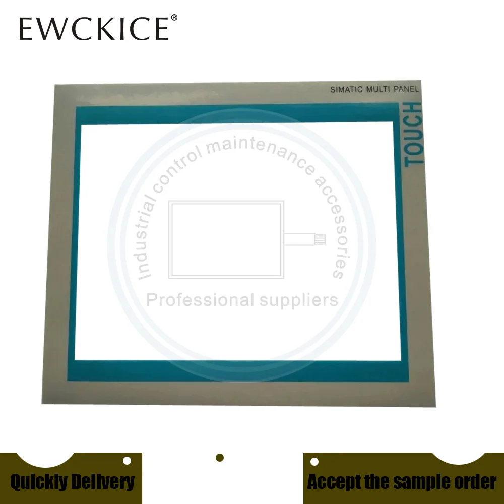 Новый 6AV6545 0DB10 0AX0 MP370 15 6AV6 545 HMI PLC сенсорный экран и передняя этикетка Сенсорная