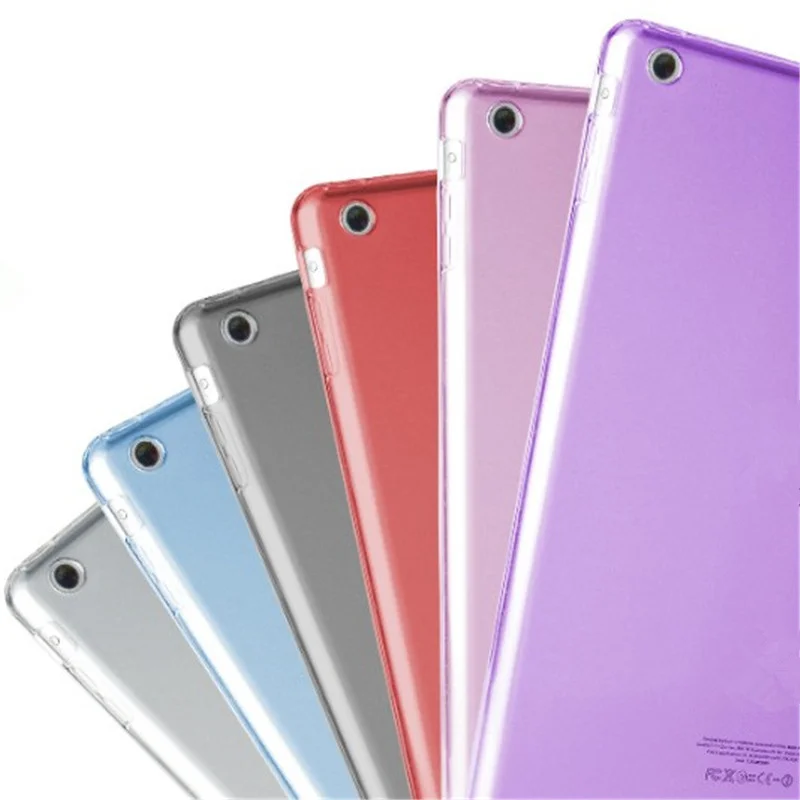 Силиконовый чехол для iPad Mini 1 2 3 Чехол прозрачный мягкий ТПУ задняя крышка чехол для планшета Funda для iPad Mini 2 Чехол прозрачный чехол