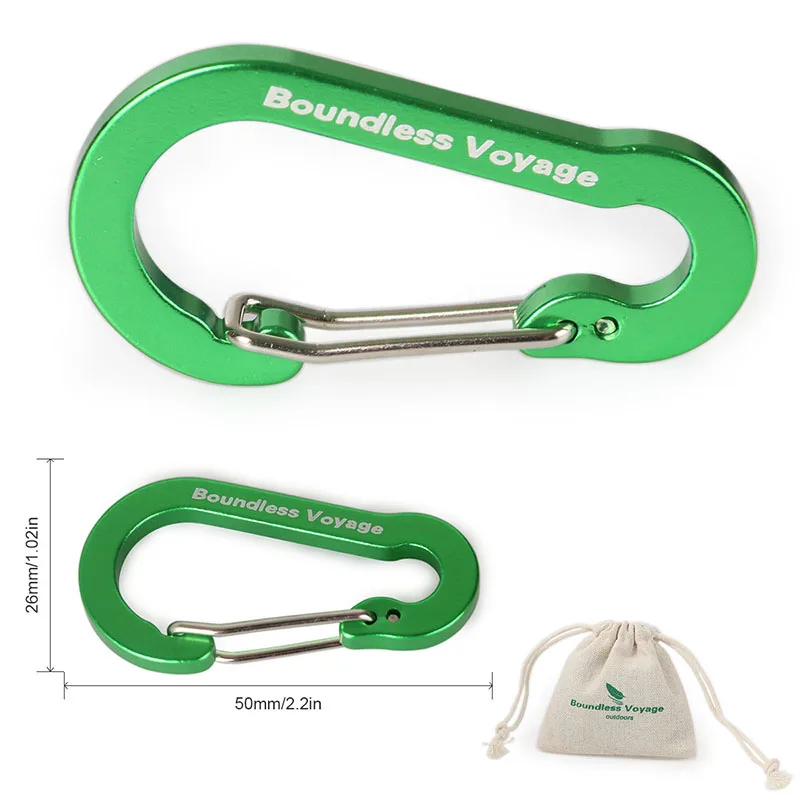 Аксессуары для альпинизма Boundless Voyage карабины из алюминиевого сплава