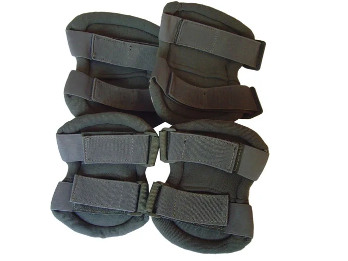 Страйкбольные тактические регулируемые защитные наколенники для охоты набор