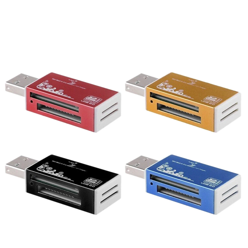 HC MMC/RS MMC TF/Micro MS/MS PRO/MS DUO M2 кард ридер смарт все в одном мульти 1 ридер|Картридеры| |
