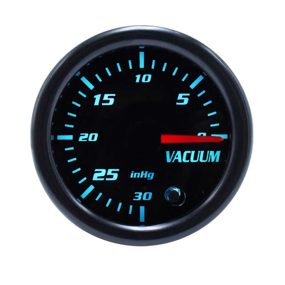 12 В Универсальный 2 дюйма 52 мм Тахометр RPM Gauge цифровой 7 цветов светодиодный дисплей Автомобильный измеритель - Цвет: Vacuum