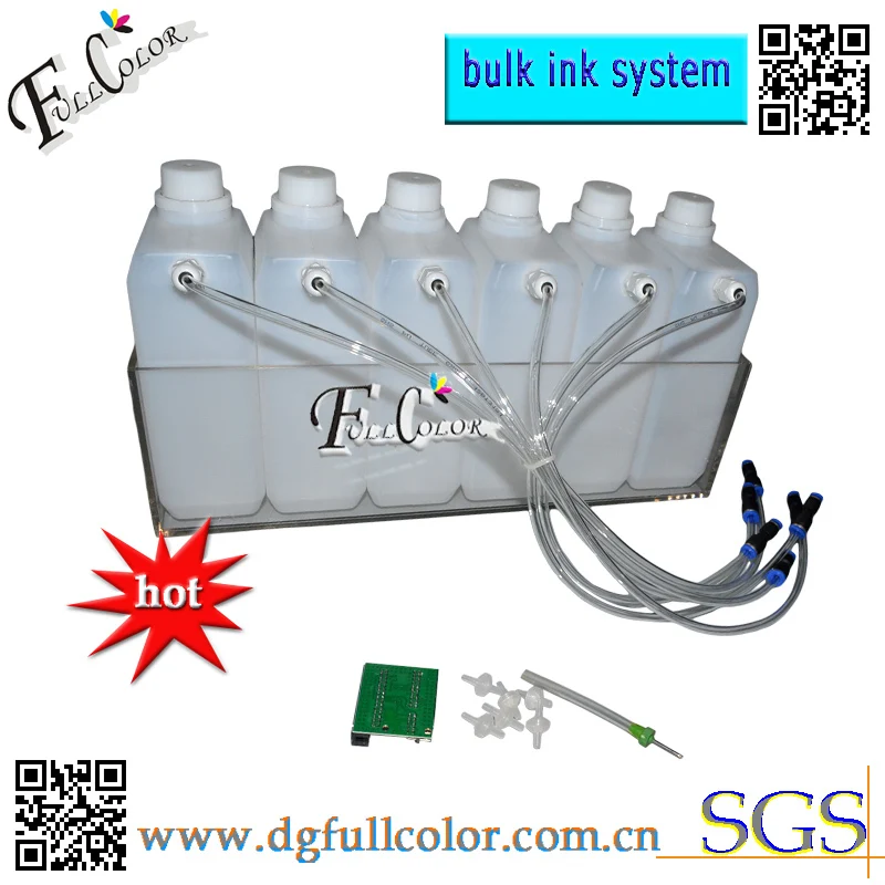 

DIY CISS Ink System For HP5000 With Chip Decoder Perfect Solution Save More Printing Cost Free shipping