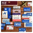 45 шт.компл. новые наклейки Air Mail Mini бумажная наклейка для творчества дневник в стиле Скрапбукинг, рождественские украшения