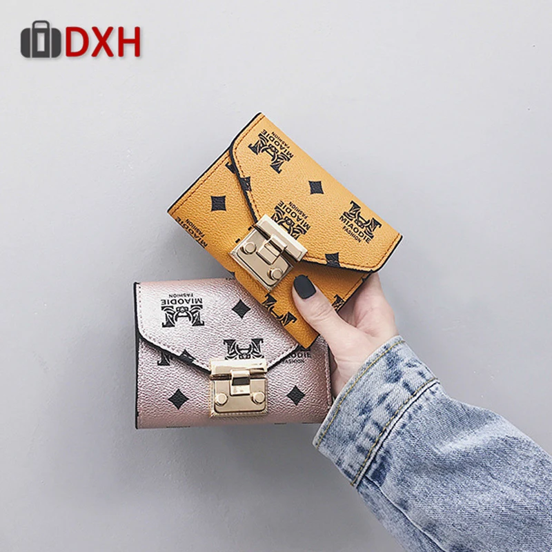 Повседневный Кошелек DXH 2019 женские кошельки Женский кошелек новинка симпатичный